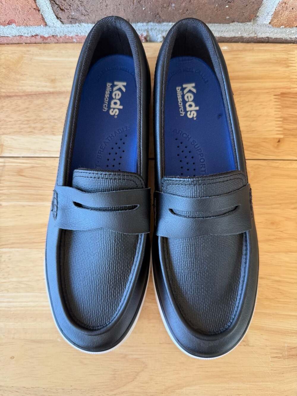Keds Women's Center III Leather Loafer Sneakers with Blissarch